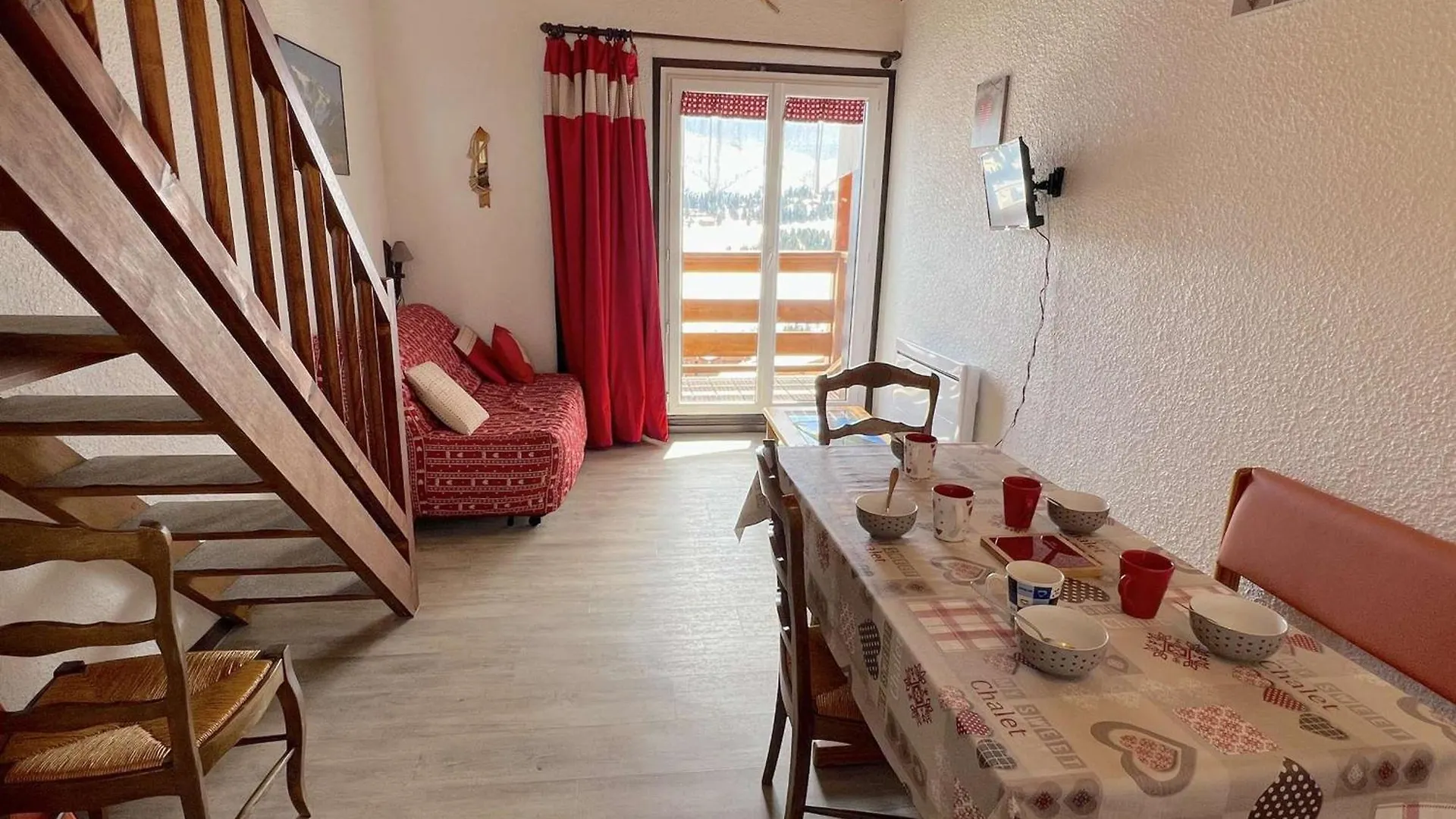 Apartment Studio Mezzanine + Garage, Les Saisies, 4 Pers - Fr-1-594-319 Hauteluce France